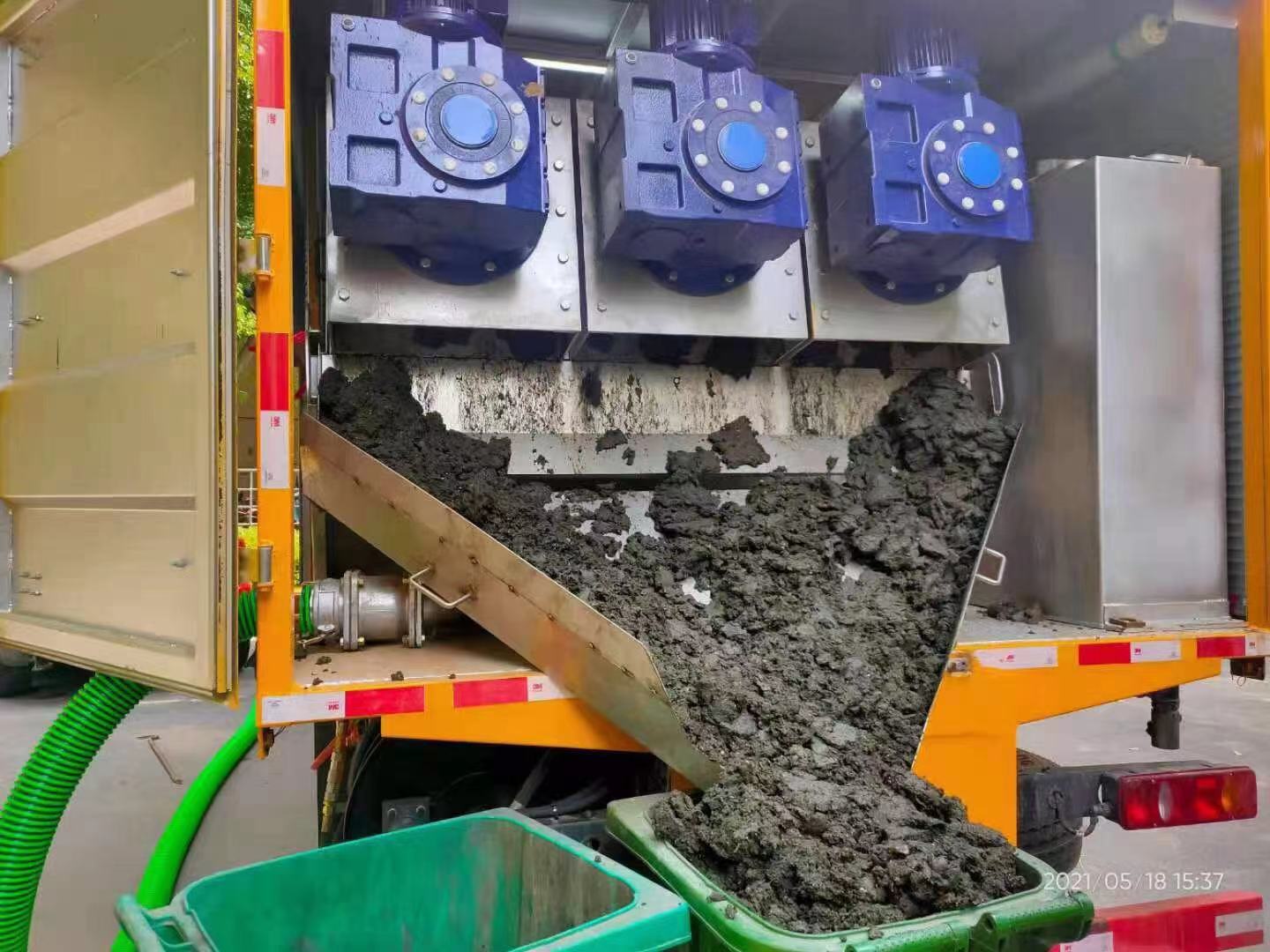 上虞化粪池清掏城市维护站-泥浆净化干湿分离处理